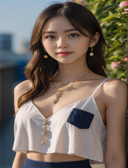 虚拟视频美女-满江红朗诵视频